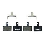 Gekors 2 Pairs Disc Brake Pads for Shimano/Tektro/TRP, Semi-Metallic