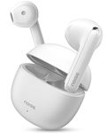 Noise Buds Mini Truly Wireless Earbuds (2026) | Half in-Ear Design | 40H Playtime | Quad Mic ENC for Clear Calls | 13mm Driver | Low Latency Gaming Mode | BT v5.3 | IPX4 Sweat Resistant - Snow White