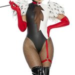 Forplay 550328 Keep It Cruel Sexy Movie Villain Costume Cruella DeVille Adult Sized, Black White, M/L