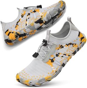 ATHMILE Hiking Barefoot Water Shoes for Women Men Beach Swim Aqua Pool River Quick Dry Athletic Wide Toe Outdoor Sport Kayaking Boating Rock Climbing Yoga Lake
