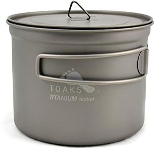 TOAKS Titanium 900ml Pot with 115mm Diameter