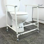 NRS Healthcare Nuvo Adult Toilet Frame for Secure Support