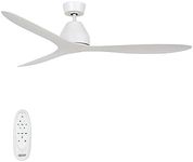 Beacon Lighting Whitehaven 142cm 3 Blade DC Fan only in White