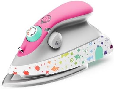 oliso M3Pro Project Textile Steam Iron, Compact Material with Solemate Hot Iron Support, Tula Pink