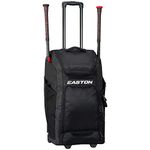 Easton Catcher's Bat and Equipment Wheeled Bag, Black, Baseball/Softball
