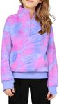 Arshiner Girls Half Zip Sweatshirt 