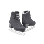 Jackson Ultima Freestyle Fusion Figure Skates for Men and Boys in Black| Olympian Quality Ice Skates | Mens - 8, Width - W | FS2192.W.080