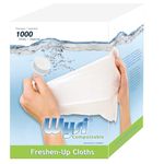 WYSI Wipe, Hypoallergenic Hot Towel for Restaurant, Yoga Workout & On The Go Hygiene, Just Add Water (Case of 1000 Compressed Tablets)