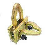 Suprwin Self Tightening Clamp Puller, 5 Ton Right-Angle Two-Way Auto Body Pull Clamp, Car Collision Panel Tool Sheet Metal Dent Pulling Pounding Lifting Equipment