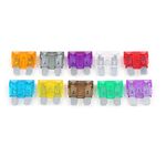 Car Fuse Assorted Kit, 100Pcs Medium Fuse Blade Fuse Kit Box Automotive Blade Fuse Assortment for Car Boat Truck SUV 2A 3A 5A 7.5A 10A 15A 20A 25A fuse fuse