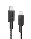 Anker USB C to Lightning Cable, 322 USB-C to Lightning Braided Cable(3ft, White), MFi Certified, Fast Charging Cable for iPhone 14 Plus 14 14 Pro Max 13 13 Pro iPhone 12 (Charger Not Included)