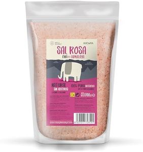 Sal Rosa Del Himalaya, Fina (1700Gr) Sin Aditivos, 100% Natural, Sin Refinado. Mayor Contenido En Oligoelementos. Para Sazonar Y Condimentar. Origen: Punjab, Pakistan