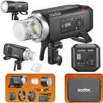 Godox AD400 Pro II AD400Pro II AD400ProII Flash, GN72 One-Tap Sync with X3/30W Bi-Color Modeling Lamp/Color Screen/16 Color Groups Indicator/Freeze Mode/460 Flashes/1/512~1/1 (with ± 0.1 Increment)