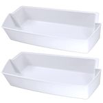 2187172 Refrigerator Door Shelf Basket Bin for Frigidaire Whirlpool Kenmore Fridge Door Basket Replacement 2187194 AP6006028 WP2187172 (2Pcs)