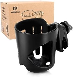 Stroller Cup Holder, Universal Drink Holder for Bikes, Trolleys or Walkers, Fits Most Cups