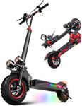 10'' Electric Scooters Adult,40-45km Range 48V 15Ah Battery,Foldable Pure escooter, Dual Braking System & Shock Absorption Offroad Fast Electric Scooter for Teens Gifts,Max Load 150kg