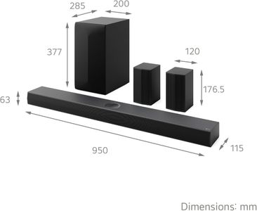 LG 5.1.1 Soundbar with Dolby Atmos – Immersive Home Audio