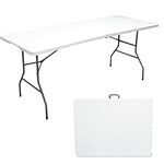 CampLand 6FT Folding Table, Indoor 