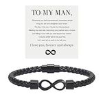 To My Man, Infinity Leather Bracele