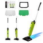 H2O iGO CORDLESS Steam Mop & Steam Cleaner – for Floors, Carpets, Windows, Upholstery, Kitchens & Bathrooms