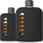 Set of 2 Modern Glass Flask Set - S