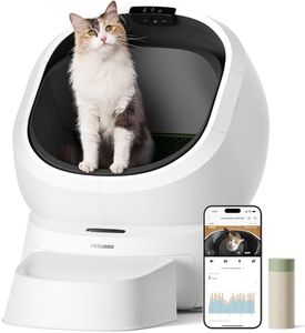 PETLIBRO Luma Automatic Cat Litter Box AI Camera Waste Analysis, Triple Safety Protection Self Cleaning Litter Box, Odor Control in-App Usage Tracking, Open-Top Multi-Cat Recognition LitterBox