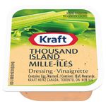 Kraft Thousand Island Dressing, 3.6L (200 Dip Cups)