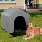 Zooba 42” Outdoor Dog House for Lar