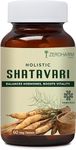 ZEROHARM Holistic Shatavari tablets | Herbal health supplement for women | Balanced hormones | Antioxidant effects | Boosts overall health | Reduces acne | Improves chances of conception.