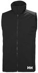 Helly Hansen Men's Paramount Vest Softshell, 990 Black, Large