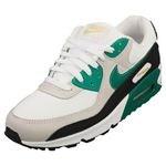 Nike Mens Air Max Running Shoes 90-White/Malachite-Black-Malachite-Fb9658-102-7Uk