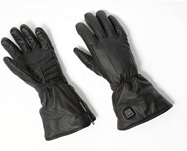 Heat Master 12V Heat Leather Gloves type-1 (Medium) Black