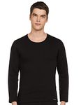 Van Heusen Men Warmtech Thermal Top - Full Sleeve, Extra Warm_71004_Black_XL