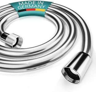 Engelbach® Tubo doccia flessibile 1,75m in Plastica - Tubo doccia con attacco standard - Flessibile e testato per l'acqua potabile - Made in Germany