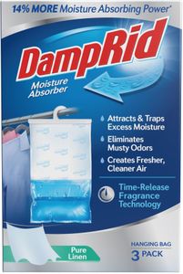 DampRid Moisture Absorber 3-Pack – Pure Linen Scent