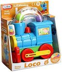 Beautiful Beginnings Funtime Pushalong Ball Blowing Loco Train Pushalong Ball Blowing Loco Train, Primary, 25cm x 22cm.