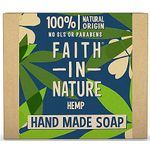 Faith in Nature Natural Rosemary Hand Soap Bar, Reviving Vegan & Cruelty Free, Parabens and SLS Free, 100 g