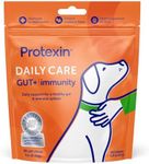 Protexin Daily Care Gut+ Immunity, 60 probiotic and postbiotic Dog Supplement Chews – Turkey and Cranberry Flavored