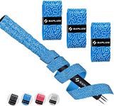 SAPLIZE Golf Grip Wrapping Tapes, 15-Pack Tacky PU Overgrip Tapes, New Regripping Solution for Golf Club Grips