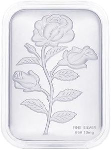 999 Fine Silver Emboss Sheet – Pure 999 Fine Silver Bar Style Sheet - (10 mg, 31x45.50 mm) Real Jewelry - luxurious & Premium Gifting Collections—Anniversary, Engagement, Birthday Gifts