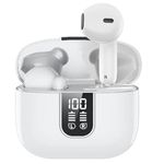 Wireless Earbuds Bluetooth 5.4, in Ear buds 6 Mic ENC Noise Cancelling for Clearer Call, Earphones Deep Bass Stereo, LED Power Display 35H Playtime IP7 Waterproof Mini Sport Headphones for Android iOS