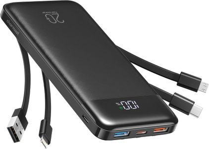 Charmast 20000mAh Portable Power Bank – High-Capacity USB Charger