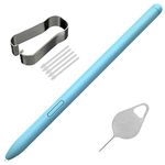 Galaxy Tab S6 Lite Stylus Pen P610N P615 P610 S Pen Replacement Touch Pen for Samsung Galaxy Tab S6 Lite SM-P610N SM-P615 SM-P610 10.4" with Tips Tweezer S6lite Pen Repair Part (Angora Blue)