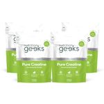 Pure Creatine Monohydrate Powder - 1.26kg (360 Servings) - Easy Dissolve Creatine Powder, Unflavoured & Micronised (Not Creatine Gummies or Creatine Tablets), Vegan Creatine for Women and Men