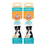 Arm & Hammer for Pets Fresh Breath Enzymatic Toothpaste for Dogs, Vanilla Ginger Flavor | Dog Toothpaste for All Dogs in a Flavor Dogs Will Love | 2.5 Ounces - 2 Pack