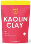 Kaolin Clay Powder (White) (8oz) | 100% Pure Cosmetic Grade| Made in USA|Gentle Ingredient to Help Exfoliate, Cleanse, Oil Control, and Soothe Skin| Great for DIY Facial Mask, Body Scrubs, Lotion, Creams, and Hair Products| Amriel Co.