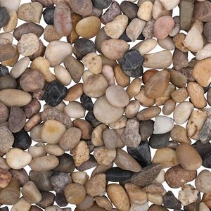 BELLE VOUS Piedras Decorativas Natural (Bolsa de 3,6 kg) 1,4 a 2,6 cm Mini Piedras Macetas Variadas - Grava Jardin de Rio para Relleno de Jarrón, Macetas, Paisajismo, Acuario, Hogar y Jardín