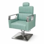 Big Galaxy Unisex Salon Chair, Mint Green