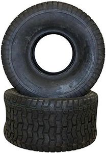 2 pneus 20 x 10-8 pour tracteur tondeuse