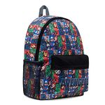 Marvel Kids Backpack, School Bag with Zipped Front Pocket - Boys Gifts (Multicolor)